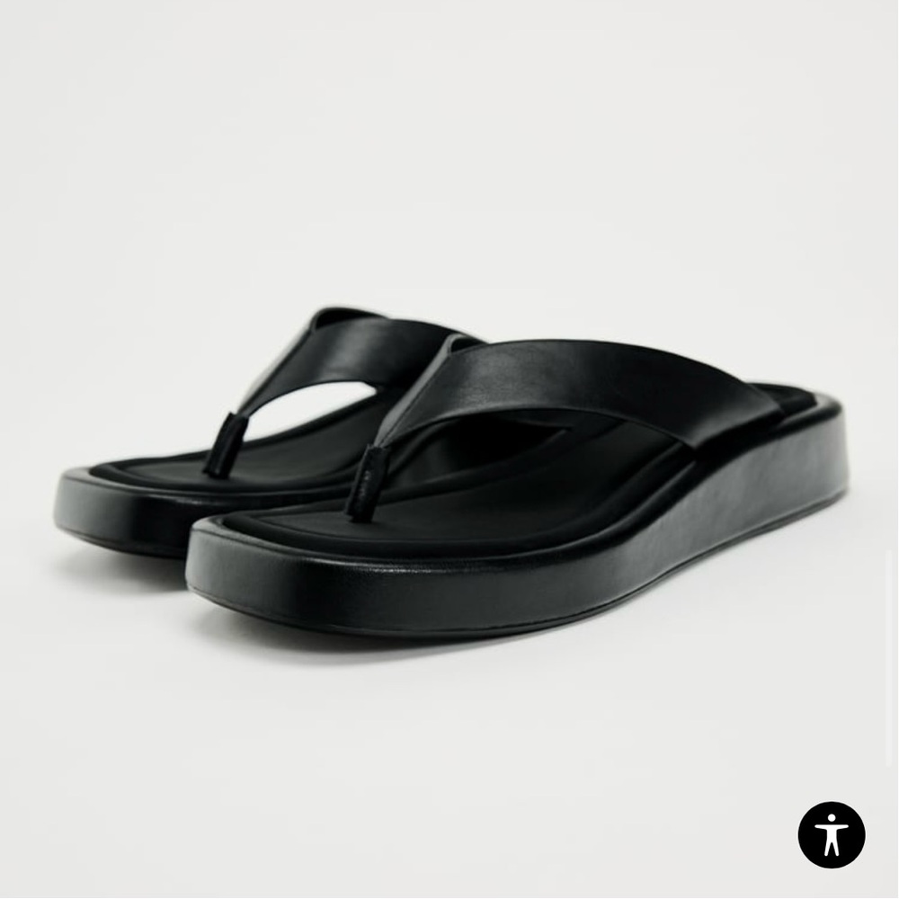 Zara Flat Strappy Sandals
